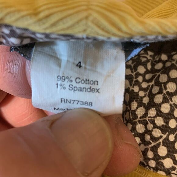 J.CREW, corduroy skirt, mustard yellow, great condition, size 4 - Picture 3 of 14